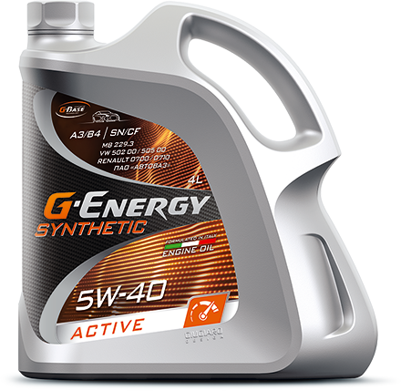 Масло моторное G-Energy Synthetic Active 5W-40 1л  