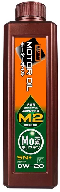Масло моторное MASUMA 0W20 M2 SN+/GF-5 (бензин, синтетика)   1л