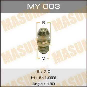 Тавотница M6X1X180GR MY-003 MASUMA уп2шт