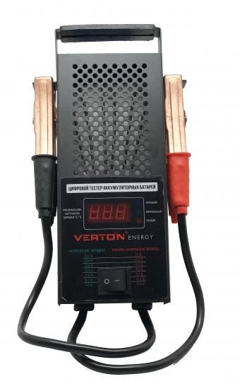 Вилка нагрузочная VERTON Energy NB-100E электроннный индикатор