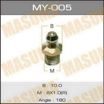 Тавотница M8X1X180GR MY-005 MASUMA