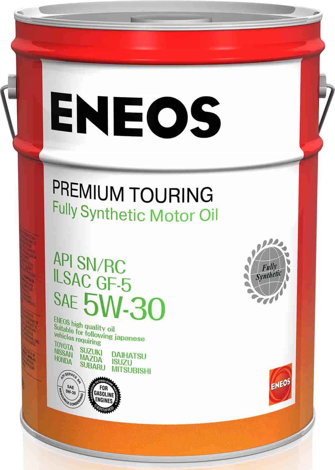 Масло моторное ENEOS Premium Touring SN Синтетическое 5W30 20L