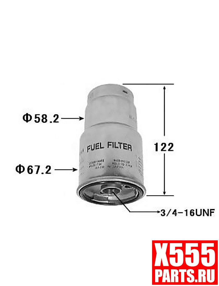 Топливный фильтр MICRO FT1909 ( VIC FC184  )