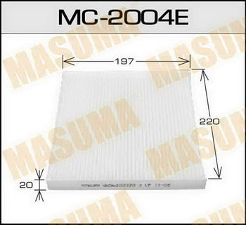 Фильтр кондиционера MASUMA MC-2004 8856802030