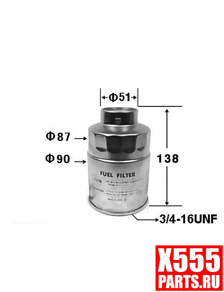 Топливный фильтр NARICHIN NFT-4002 ( FC-158 VIC )