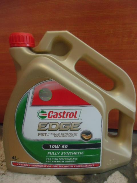 Масло моторное CASTROL EDGE 10W60 FST Синтетика 4L 
