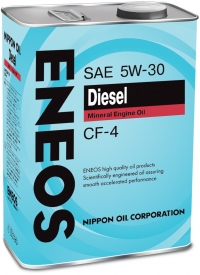 Масло моторное ENEOS Diesel CF-4 Минерал 5W30 4L