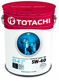 Масло моторное TOTACHI NIRO HD API CI-4/SL Синтетика 5W-40 19л
