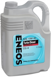 Масло моторное ENEOS Turbo Diesel CG-4 Минерал 15W40 6L