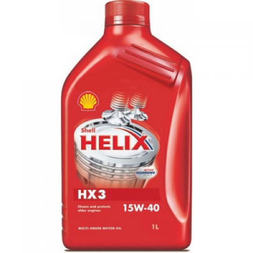 Масло моторное SHELL Red/HX3 15W40 1л