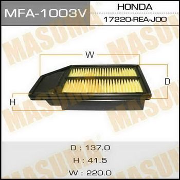 Воздушный фильтр MASUMA MFA-1003 A-880