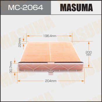 Фильтр кондиционера MASUMA MC-2064 AC-408E