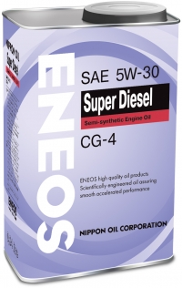 Масло моторное ENEOS Super Diesel CG-4 п\синт 5W30 1L