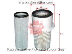 Воздушный фильтр SAKURA AS5656S ( A7805+A7806)