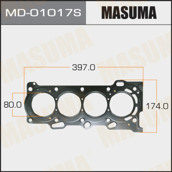 Прокладка головки блока двигателя MASUMA MD-01017S 1ZZ-FE