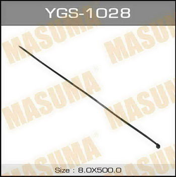 Хомут пластиковый черный 8*500 MASUMA YGS1028
