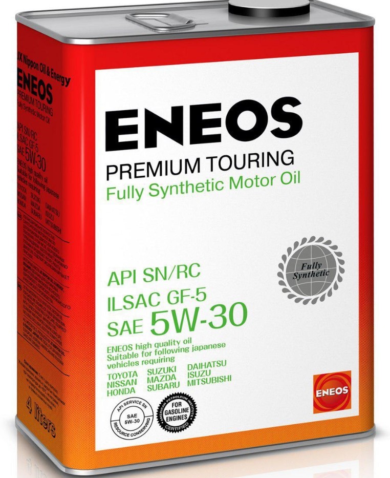 Масло моторное ENEOS Premium TOURING SN 5W30 1л Синтетика 