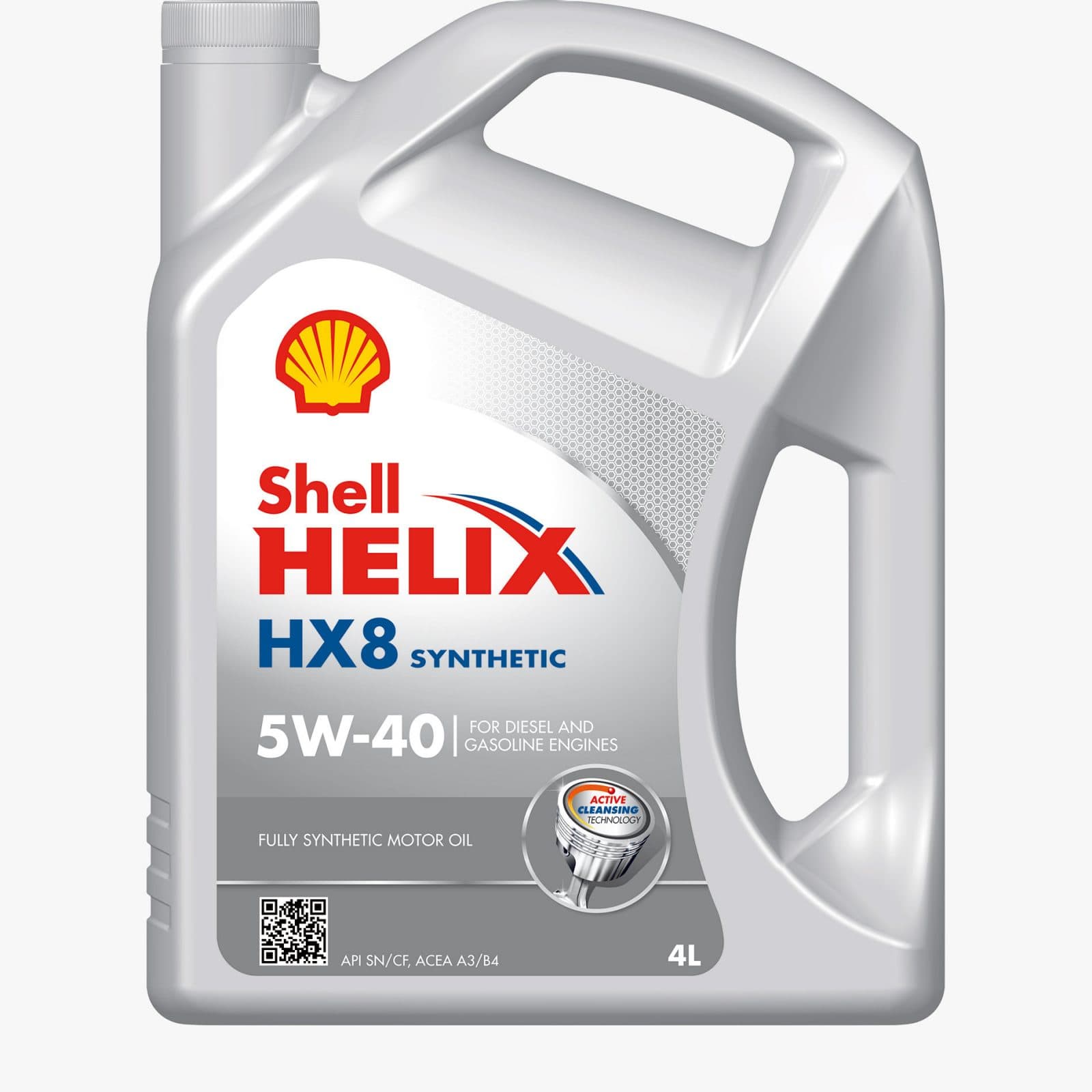 Масло моторное Shell Helix HX8 Синтетика 5W-40 4л 550040295