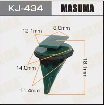 Заклепка №52 KJ-434 76817-12070 MASUMA																														