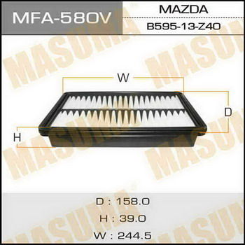 Воздушный фильтр MASUMA MFA580 A-457 