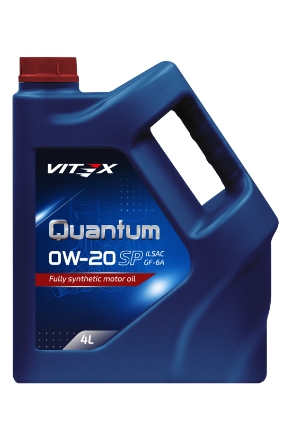 Масло моторное Vitex QUANTUM 0W20 SP/GF-6A 4L Синтетика v346409