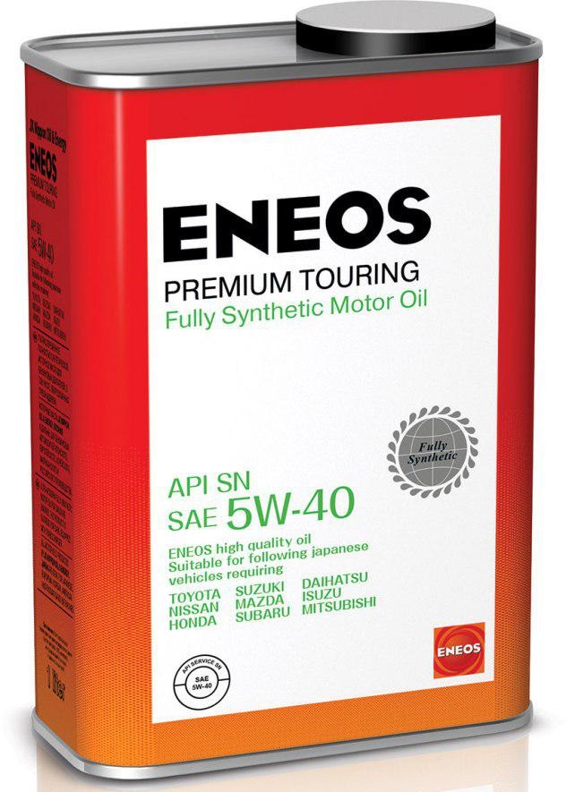Масло моторное ENEOS Premium TOURING SN 5W40 1л Синтетика 