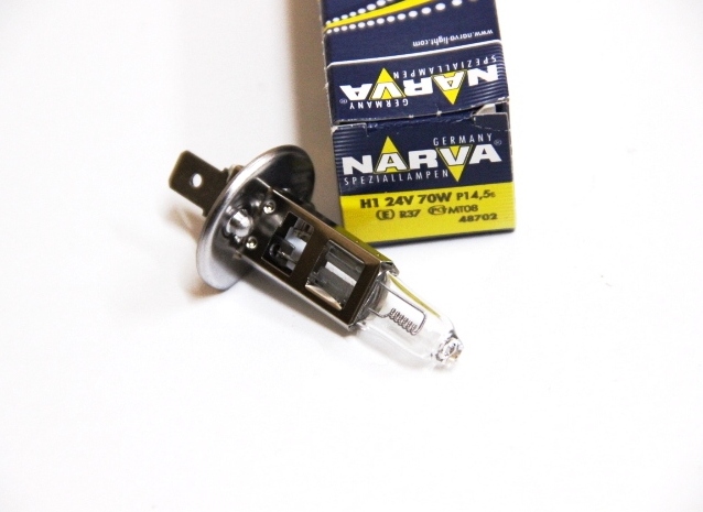 Лампочка NARVA 48702 24V-70W H1
