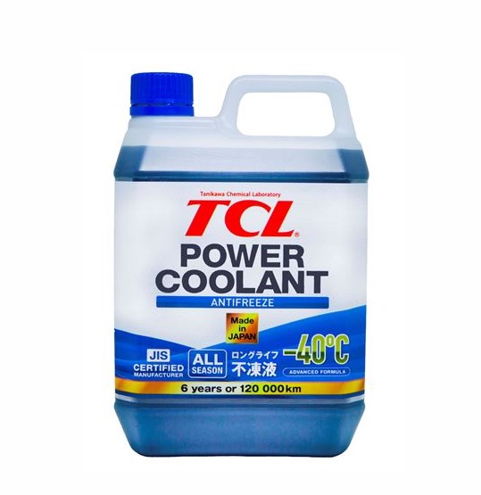 Тосол-Антифриз TCL POWER COOLANT -40C синий, длительного действия, 2 л PC240B