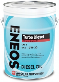 Масло моторное ENEOS Turbo Diesel CG-4 Минерал 10W30 20L