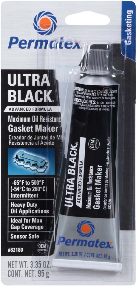 Герметик прокладка PERMATEX ULTRA BLACK 82180 черный 95г