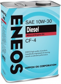 Масло моторное ENEOS Diesel CF-4 Минерал 10W30 4L = oil1424