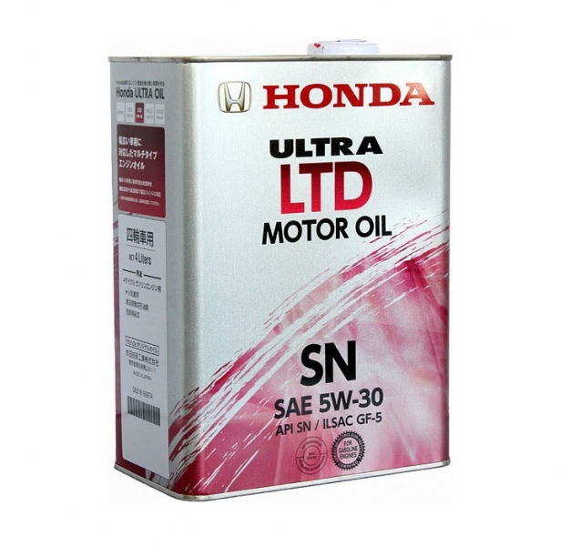 Масло моторное HONDA ULTRA LTD SN 5W30 4л