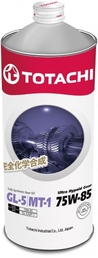 Масло трансмиссионное TOTACHI Ultra Hypoid Gear GL-5/MT-1 Синтетика 75W85 1л