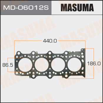 Прокладка головки блока двигателя MASUMA MD-06012S J20A