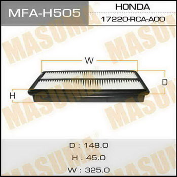 Воздушный фильтр MASUMA MFA-H505 /VIC A-8002/