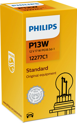 Лампочка Philips 12277C1 P13W Vision 12V 13W PG18.5d-1 C1