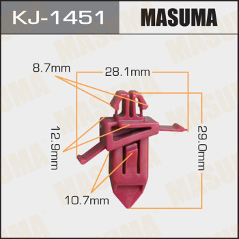 Заклепка №44 KJ-1451 75494-60010 MASUMA