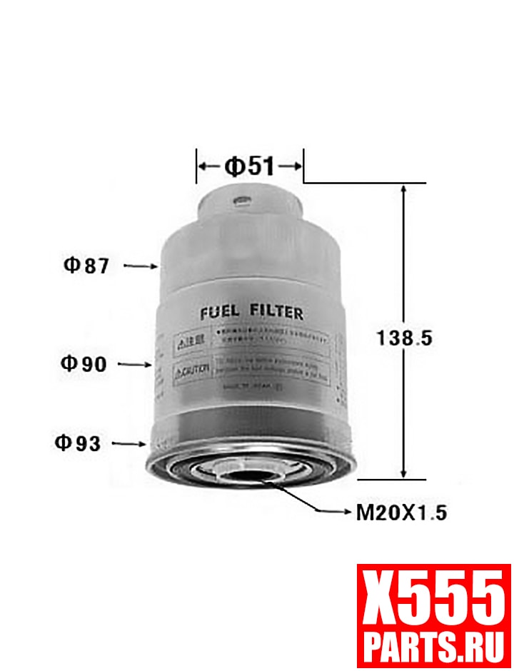 Топливный фильтр VIC FC321