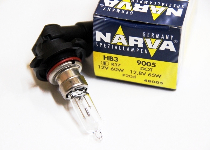 Лампочка NARVA 48005/9005 HB3 12V65W