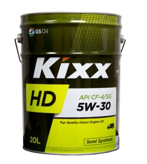 Масло моторное Kixx HD CF-4 5W-30 /20л п\синт 