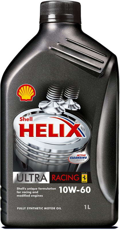 Масло моторное Shell Helix Ultra Racing Синтетика 10W60 1л