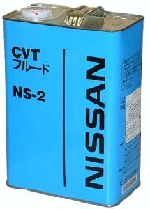 Масло трансмиссионное NISSAN CVT NS2 4л
