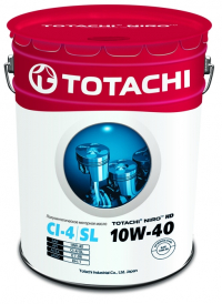 Масло моторное TOTACHI NIRO HD API CI-4/SL Полусинтетика 10W-40 19л  