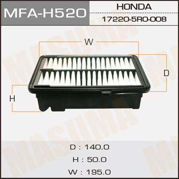 Воздушный фильтр MASUMA MFA-H520 A-898V