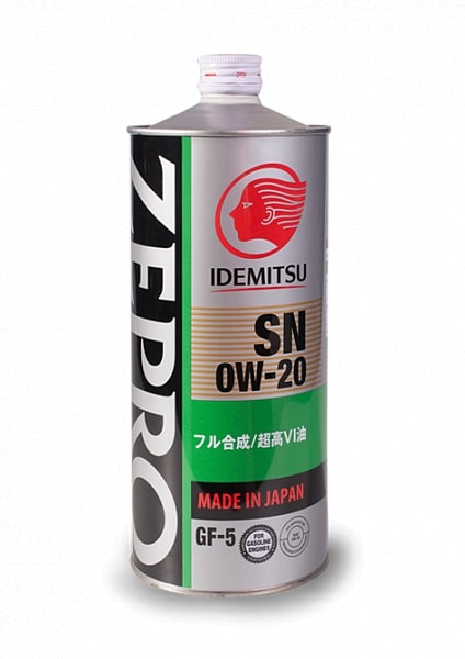 Масло моторное IDEMITSU ZEPRO ECO MEDALIST синтетика SN/GF5 0W20 1л