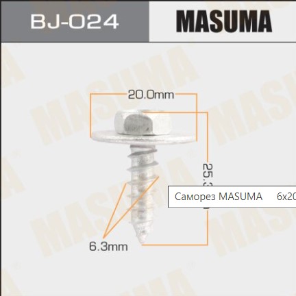 Саморез MASUMA BJ-024