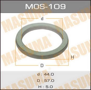 Кольцо прокладка глушителя MASUMA MOS109 44*57*5мм