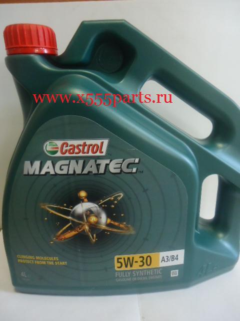 Масло моторное CASTROL Magnatec 5W30 А3/B4 Синтетика 4L