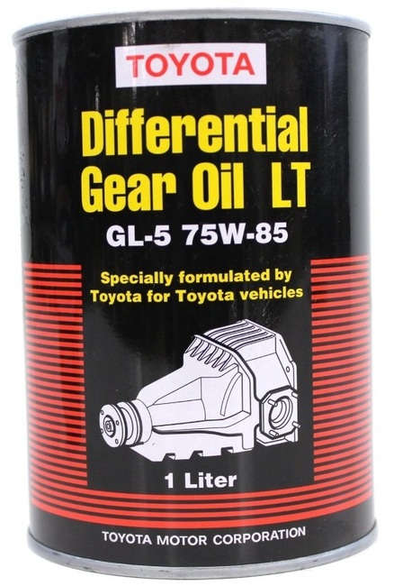 Масло трансмиссионное TOYOTA 75W-85 DIFFERENTIAL GEAR OIL LT GL-5