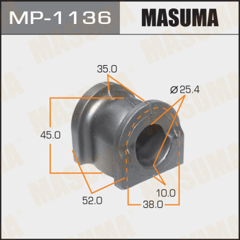 Втулка стабилизатора MASUMA MP-1136 (2шт. к-т.)